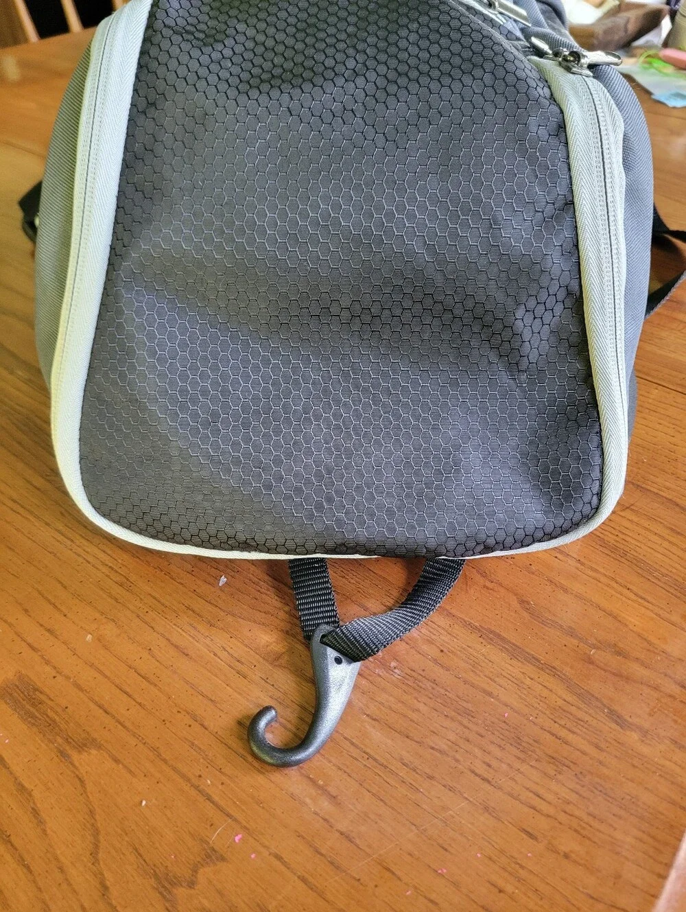 Easton Black and Gray Kids Backpack